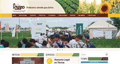 Desktop Screenshot of anapobolivia.org